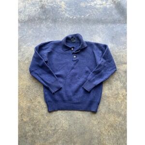 Beautiful Vintage 80s Abercrombie & Fitch 100% Wool Pullover Size Small